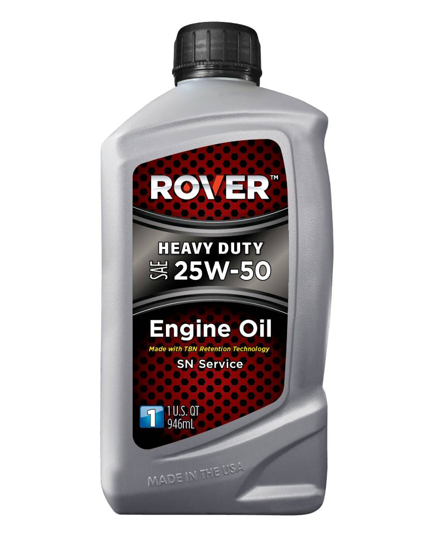 CH-4 Heavy Duty SAE 25W-50 Synthetic Blend Engine Oil